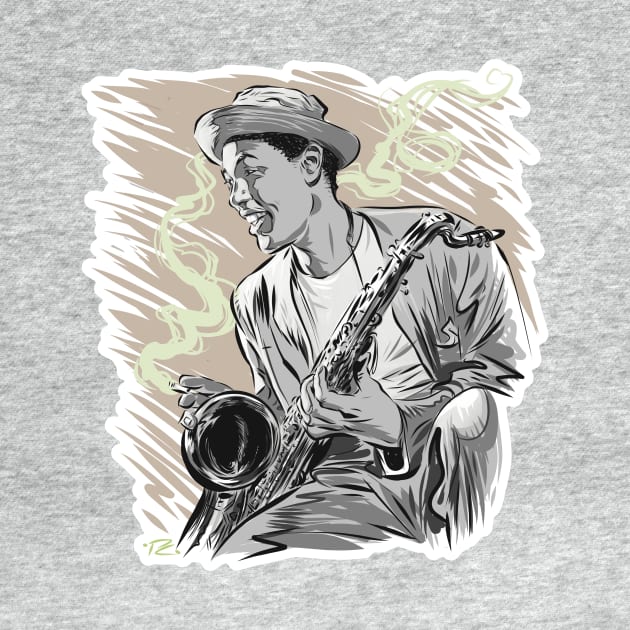 Dexter Gordon - An illustration by Paul Cemmick by PLAYDIGITAL2020